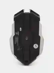 Черный беспроводная игровая мышь с RGB подсветкой