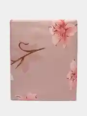 Коралловый меланж комплект постельного белья на резинке ДВУХСПАЛЬНОЕ, пододеяльник,простынь