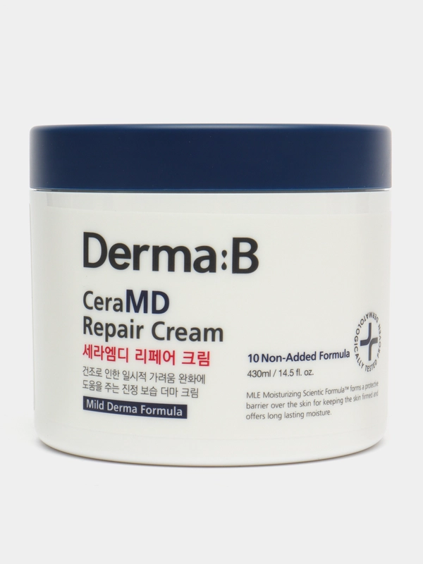 Восстанавливающий липосомный крем для тела с церамидами Derma:B CeraMD Repair Cream,430 мл