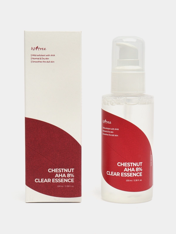 Эссенция с АНА-кислотами и экстр. каштана IsNtree Chestnut AHA 8% Clear Essence, 100 мл