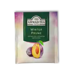Чай черный Ahmad Tea Зимний Чернослив, 25 пакетиков х 1,5 г