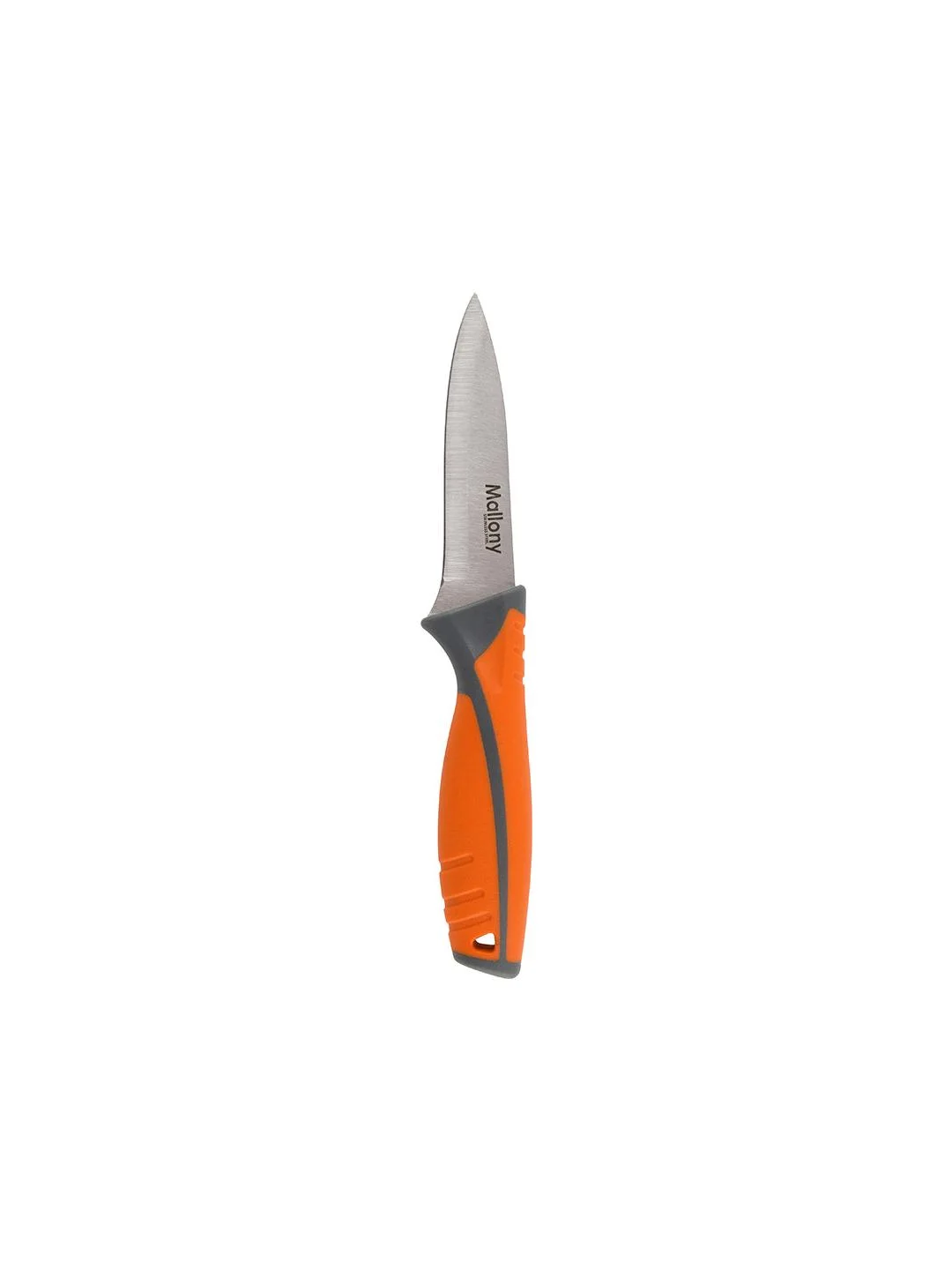 Нож с прорезиненной рукояткой Mallony Arcobaleno MAL-04AR для овощей, 9 см