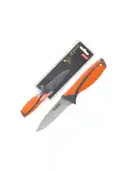 Нож с прорезиненной рукояткой Mallony Arcobaleno MAL-04AR для овощей, 9 см