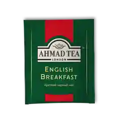 Чай "Ahmad Tea" черный Английский завтрак,  пакетики с ярлычками 100 х 2 г