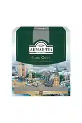 Чай "Ahmad Tea" черный Эрл Грей,  пакетики с ярлычками 100 х 2 г