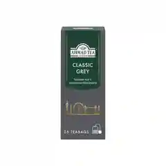 Чай черный Ahmad Tea Classic Grey, с ароматом бергамота, 25 пакетиков х 1,9 г