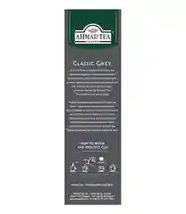 Чай черный Ahmad Tea Classic Grey, с ароматом бергамота, 25 пакетиков х 1,9 г