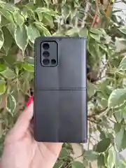 Черный чехол книжка elitcase для Oppo A74 4G / Оппо А74 4G