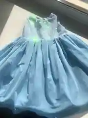 Нарядное платье для девочки на Новый год