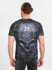 Серый металлик футболка мужская