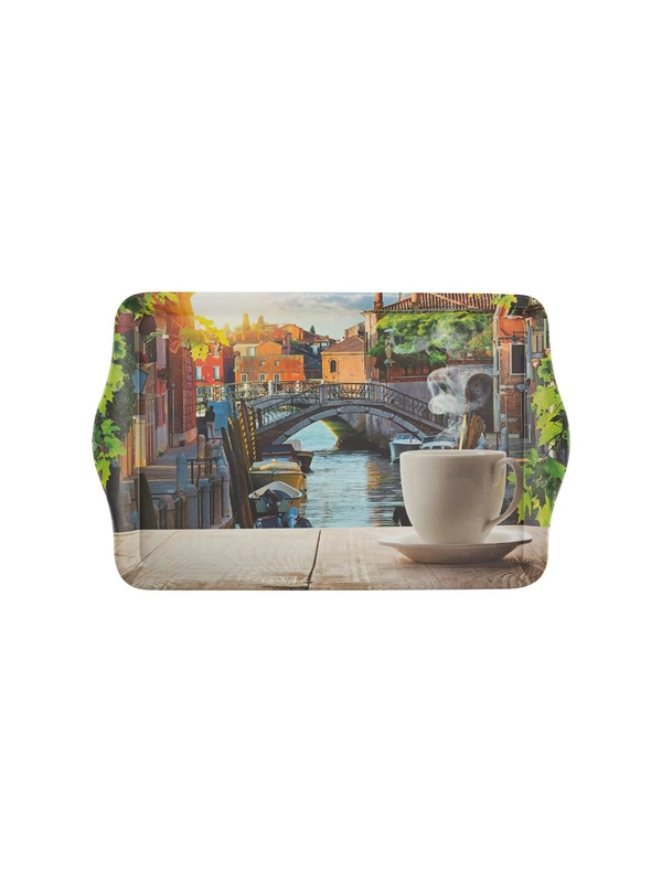 Поднос сервировочный Mallony Fantasia 43,5x27x2,8 см