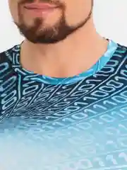 Голубой футболка мужская