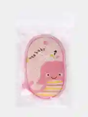 Розовый мочалка детская махровая