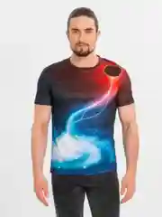 Синий футболка мужская
