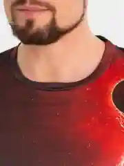 Синий футболка мужская