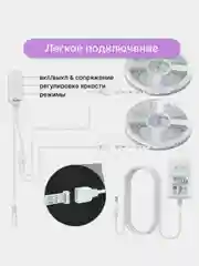 Умная светодиодная лента Nitebird SL2, RGB, Wi-Fi, 5 м