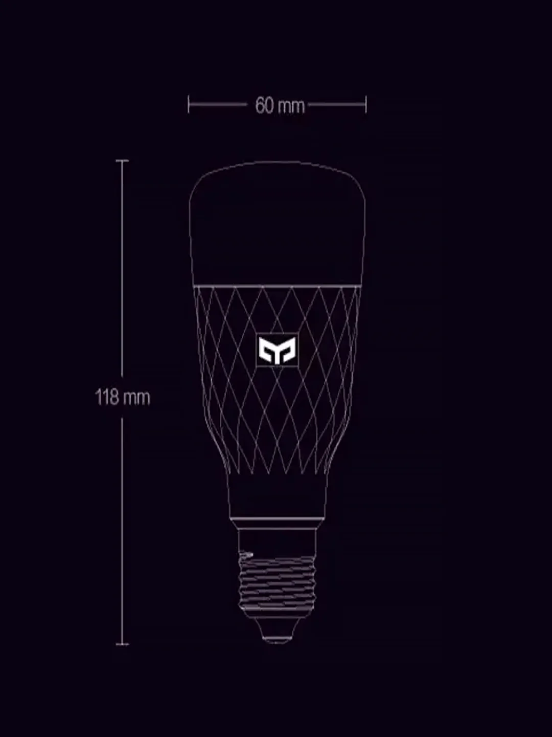 Умная LED-лампочка Yeelight W3 (Multiple color)
