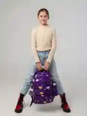 Рюкзак с брелоком киска и пеналом