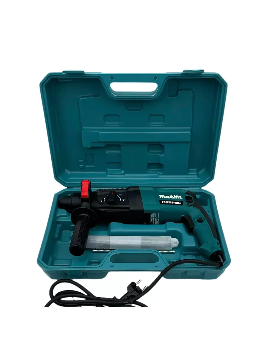 Синий перфоратор сетевой 220V