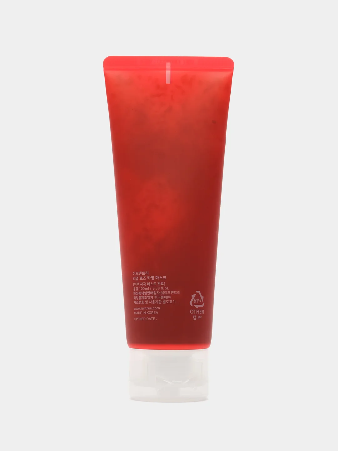 Успокаивающая маска с лепестками роз IsNtree Real Rose Calming Mask, 100 мл