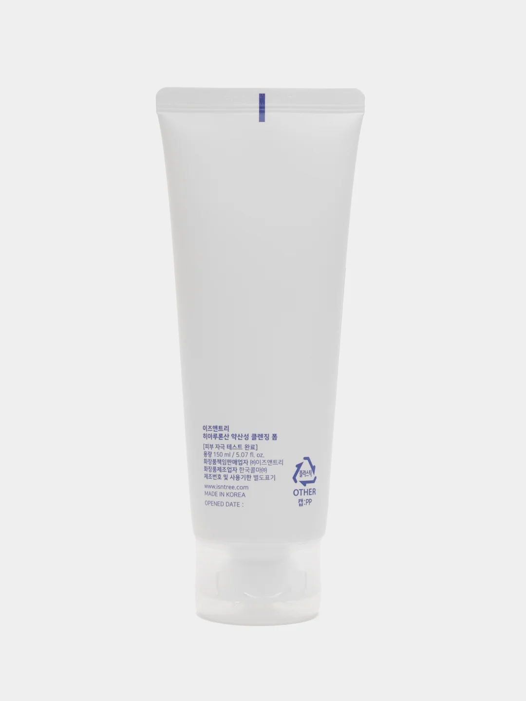Слабокислотная пенка для умывания IsNtree Hyaluronic Acid Low-pH Cleansing Foam, 150 мл