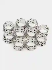 Серебряный кольца для волос сережки для локонов