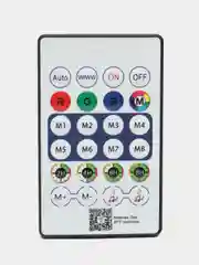 Светодиодная лента, гирлянда, 5 м, с пультом ДУ, синхронизация с телефоном