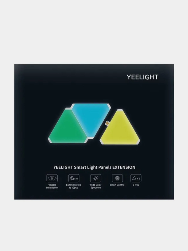 Светодиодная смарт панель Yeelight Smart Light Panels, 3 штуки