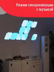 Светодиодная смарт панель Yeelight Smart Light Panels, 3 штуки