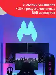 Светодиодная смарт панель Yeelight Smart Light Panels, 3 штуки