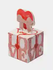 Подарочная коробка для денег с денежной лентой "Любовь"