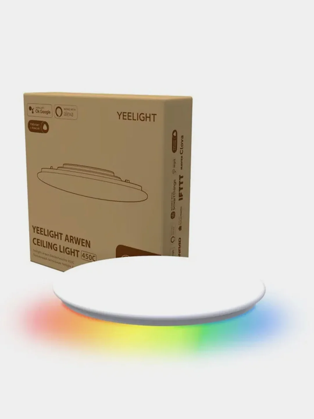 Умный потолочный светильник Yeelight Arwen Ceiling Light 450C YLXD013-B, 2700-6500К