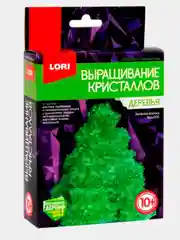 Набор химических опытов, "Лучистые кристаллы", Зеленая елочка
