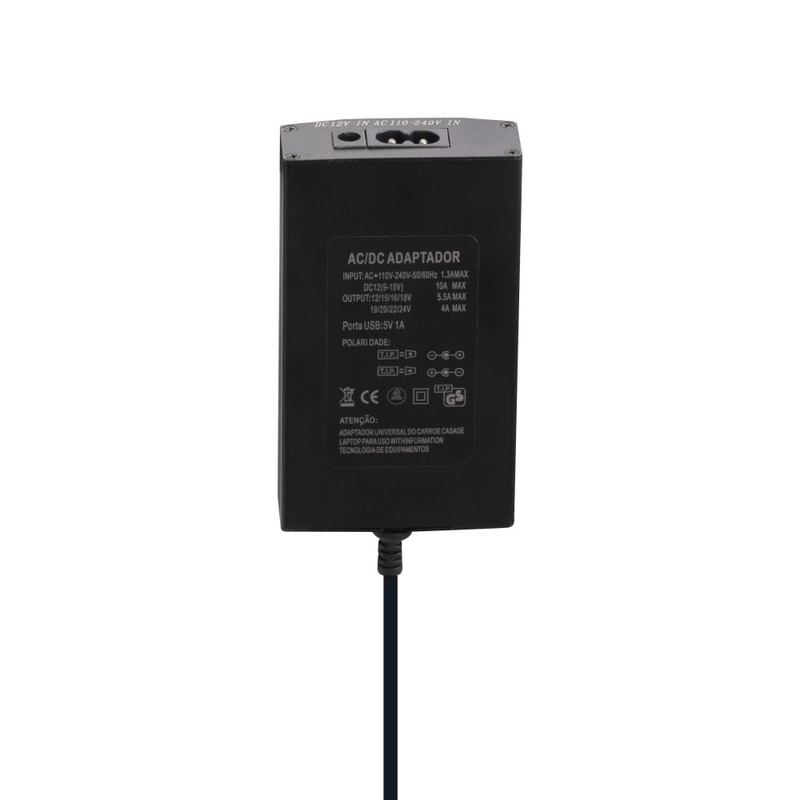 Универсальное Зарядное Устройство для ноутбука 100w 8 Pin + Авто Адаптер
