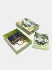 Лесной зеленый настольная карточная игра  "Мемо"