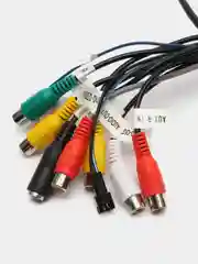 Комплект проводов тюльпаны 20 pin 6 RCA 4G выход под куллер и микрофон