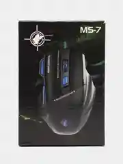 Красный проводная игровая мышь MS-7