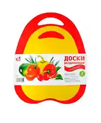 Желтый доска разделочная, гибкая, 2 шт