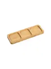 Менажница трехсекционная Mallony 30х10х1,8 см, берёза
