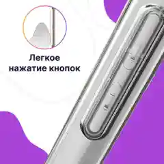 Чехол для Samsung Galaxy A50 / A50s / A30s, Самсунг А50/A50s/A30s, прозрачный силикон