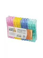 Прищепки для белья Рыжий кот PEG-P-S/24 (24 шт)