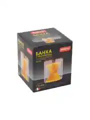 Стеклянная банка с крышкой Mallony Bambu 0,45 л