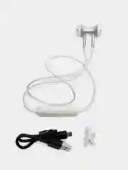 Bluetootht гарнитура с микрофоном Borofone BE19 Spor белая