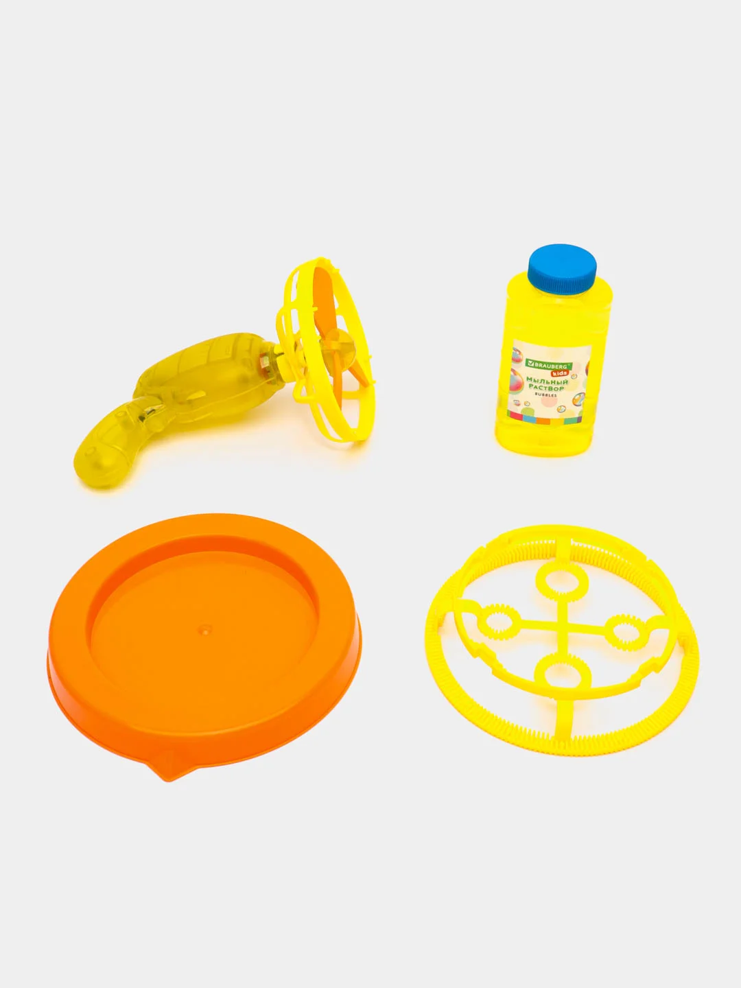 Генератор мыльных пузырей Brauberg Kids, 665151, с раствором 250 мл, игрушка детская