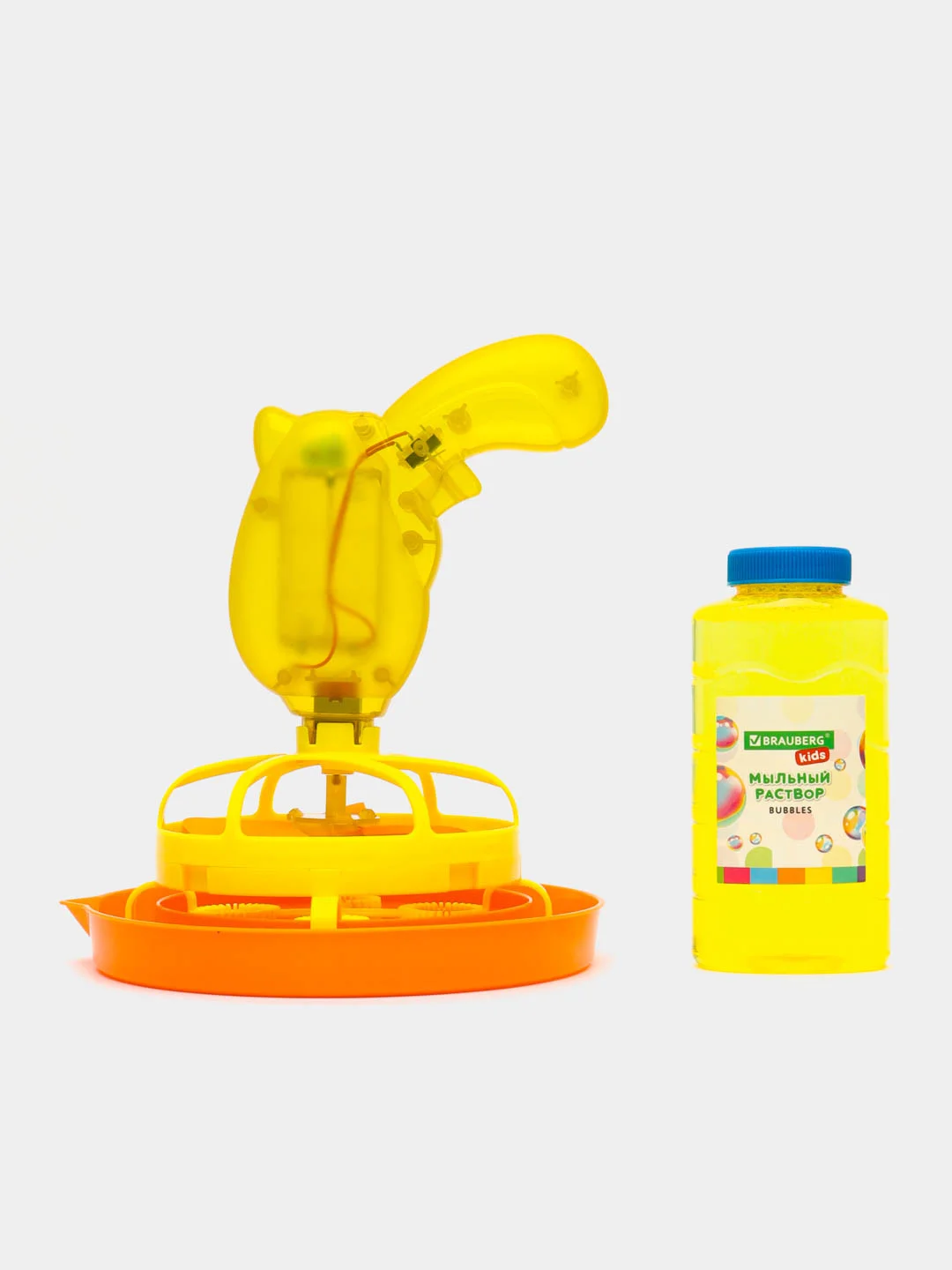 Генератор мыльных пузырей Brauberg Kids, 665151, с раствором 250 мл, игрушка детская