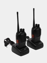 Рация, рации набор 2 шт, рация Baofeng BF-888S, радиостанция, Гарнитура - 2шт
