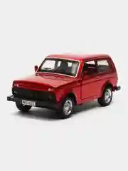 Красный lada 2121 Нива 1:32 A4069