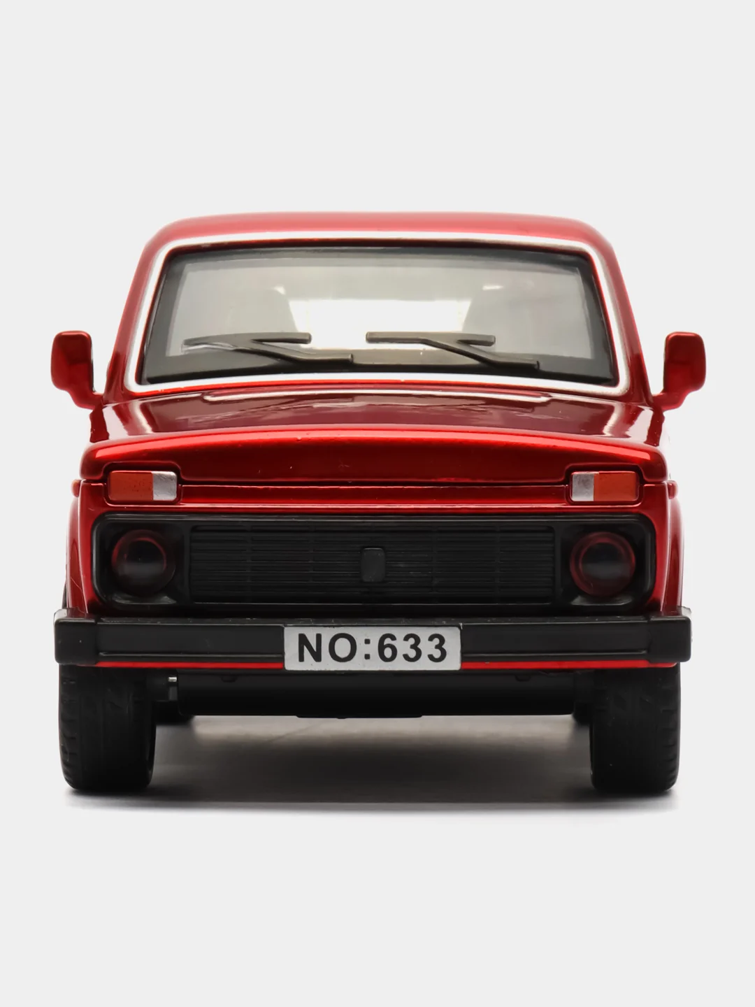 Красный lada 2121 Нива 1:32 A4069