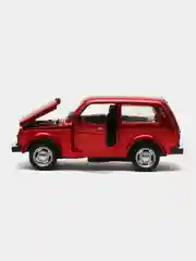 Красный lada 2121 Нива 1:32 A4069