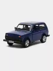 Синий lada 2121 Нива 1:32 A4069